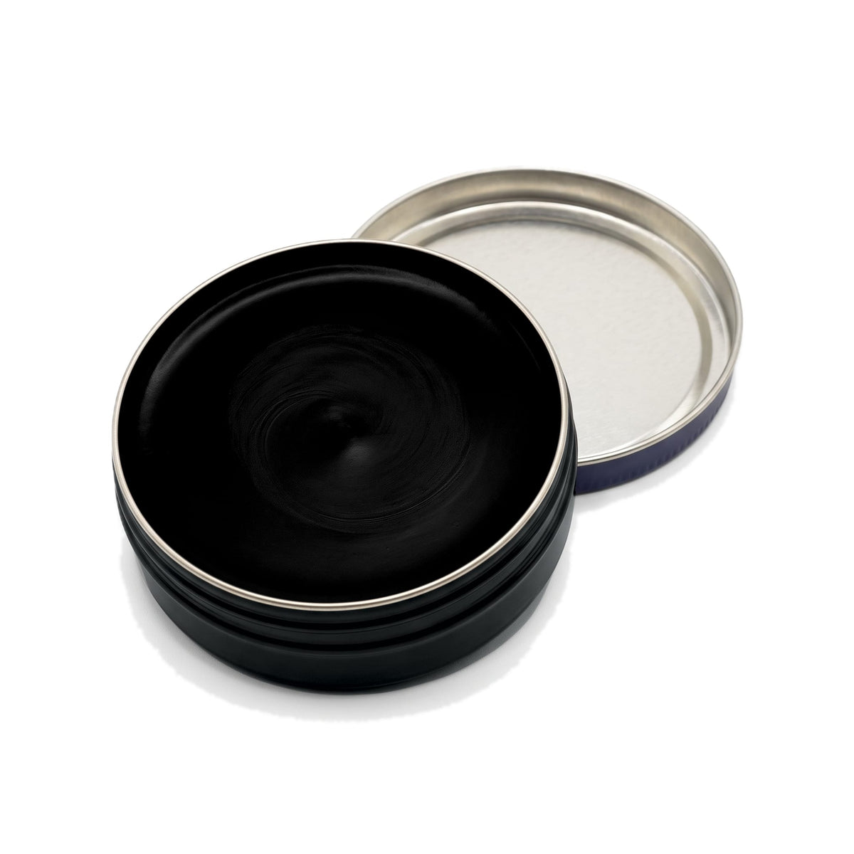 Pâte de Luxe Saphir Noir, boîte ouverte, cire visible