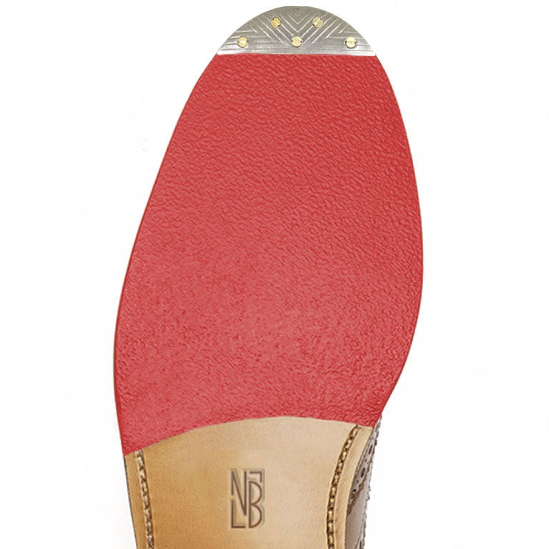 Pose de patins avec fers encastrés - Rouge / Classique -