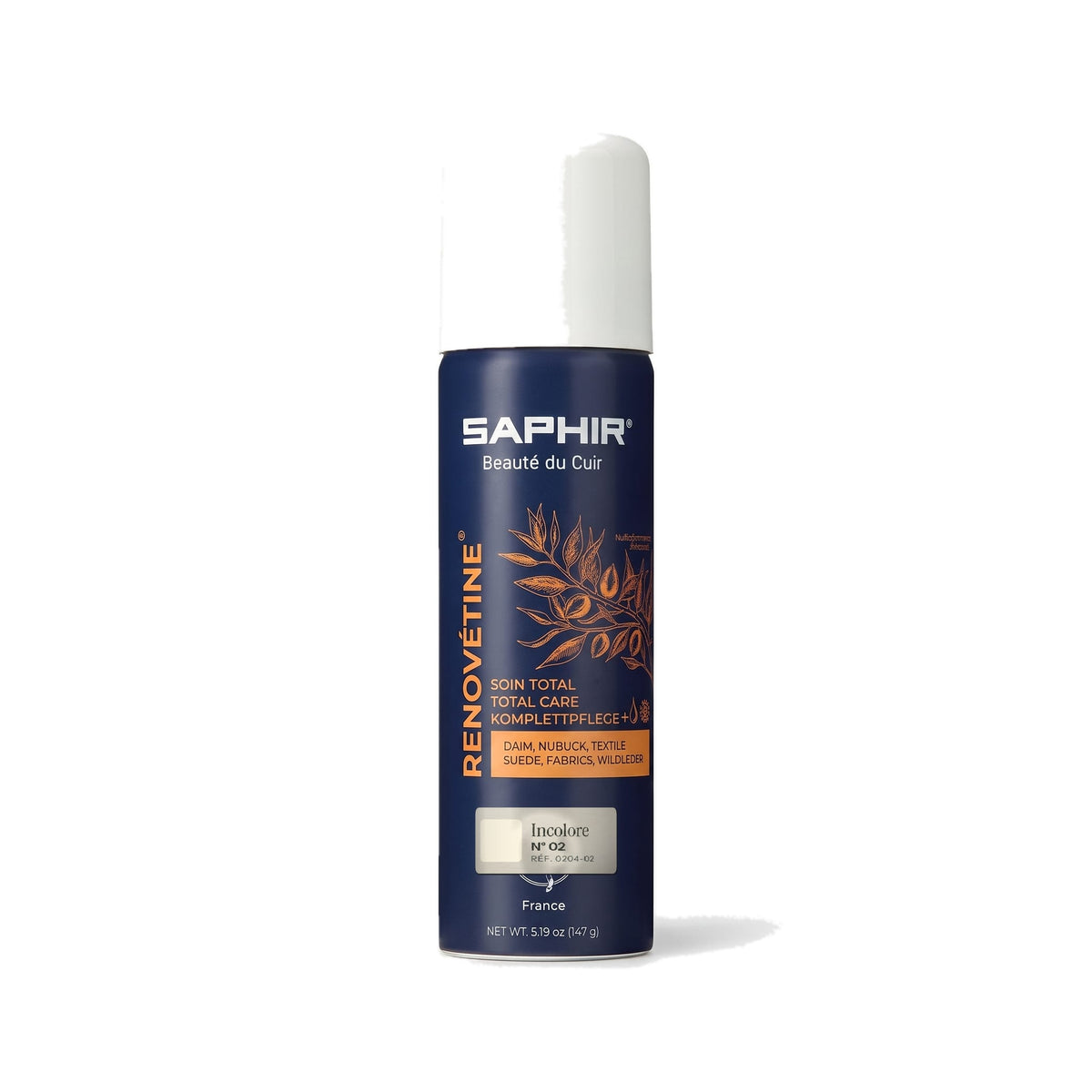 Rénovétine Saphir Incolore, aérosol de 200 ml