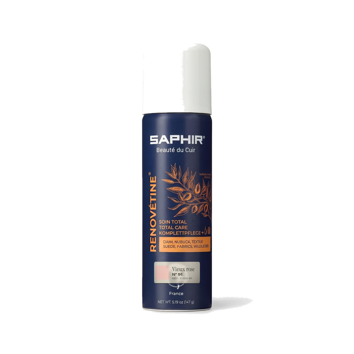 Rénovétine Saphir Vieux rose, aérosol de 200 ml