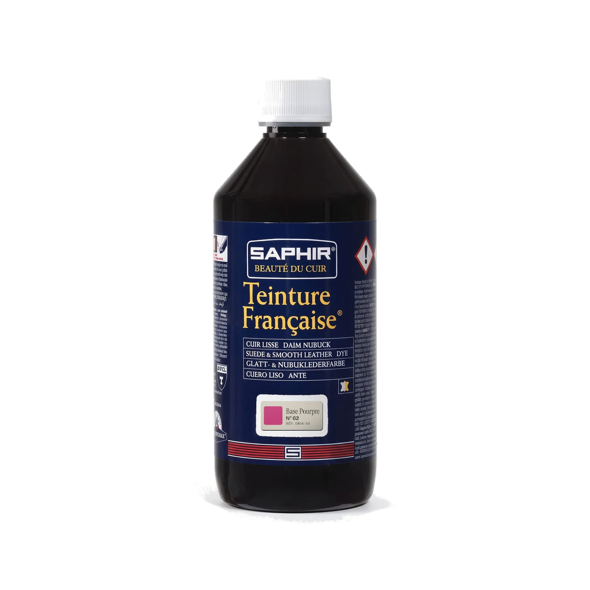 Teinture Française Saphir Base Pourpre, flacon de 500 ml