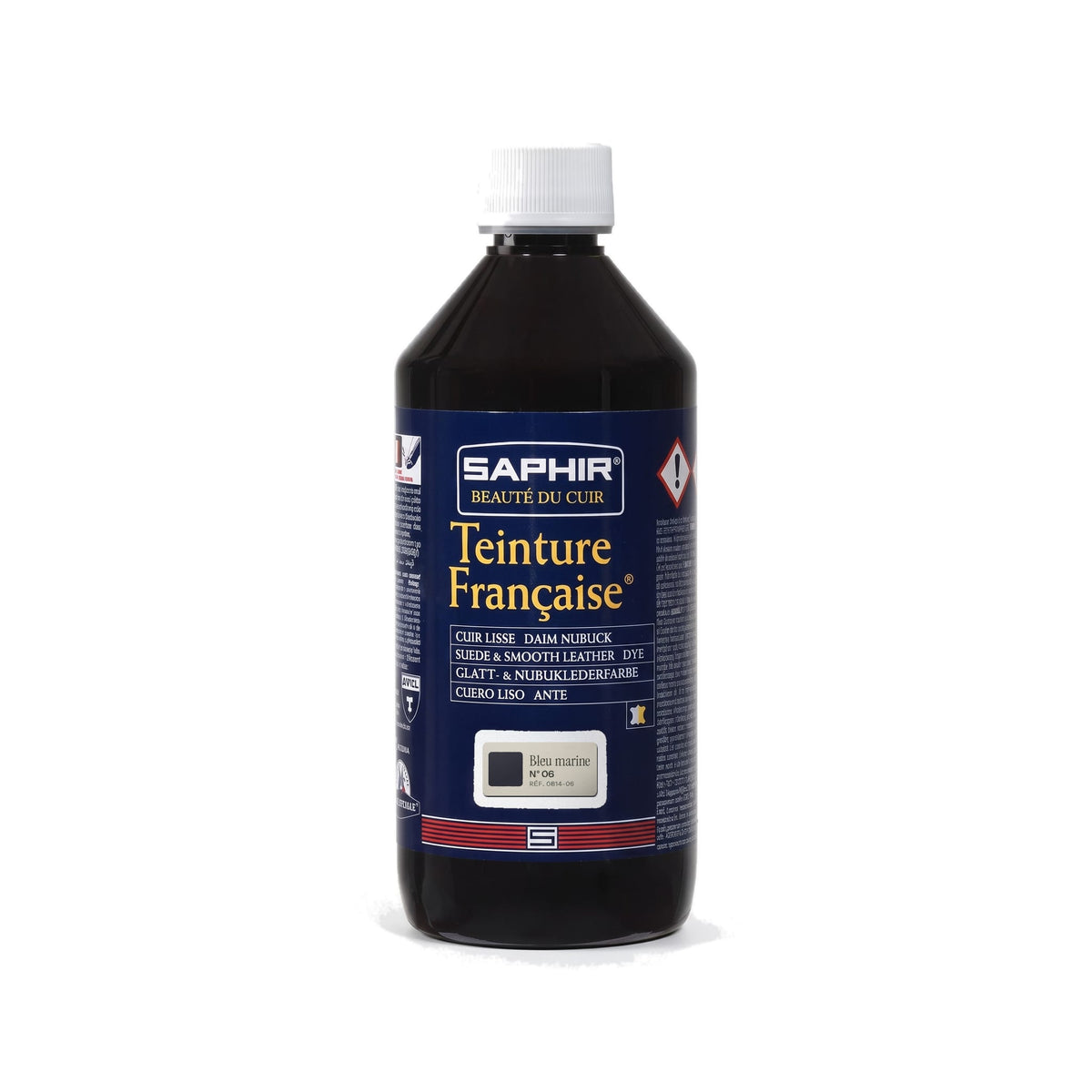 Teinture Française Saphir Bleu marine, flacon de 500 ml