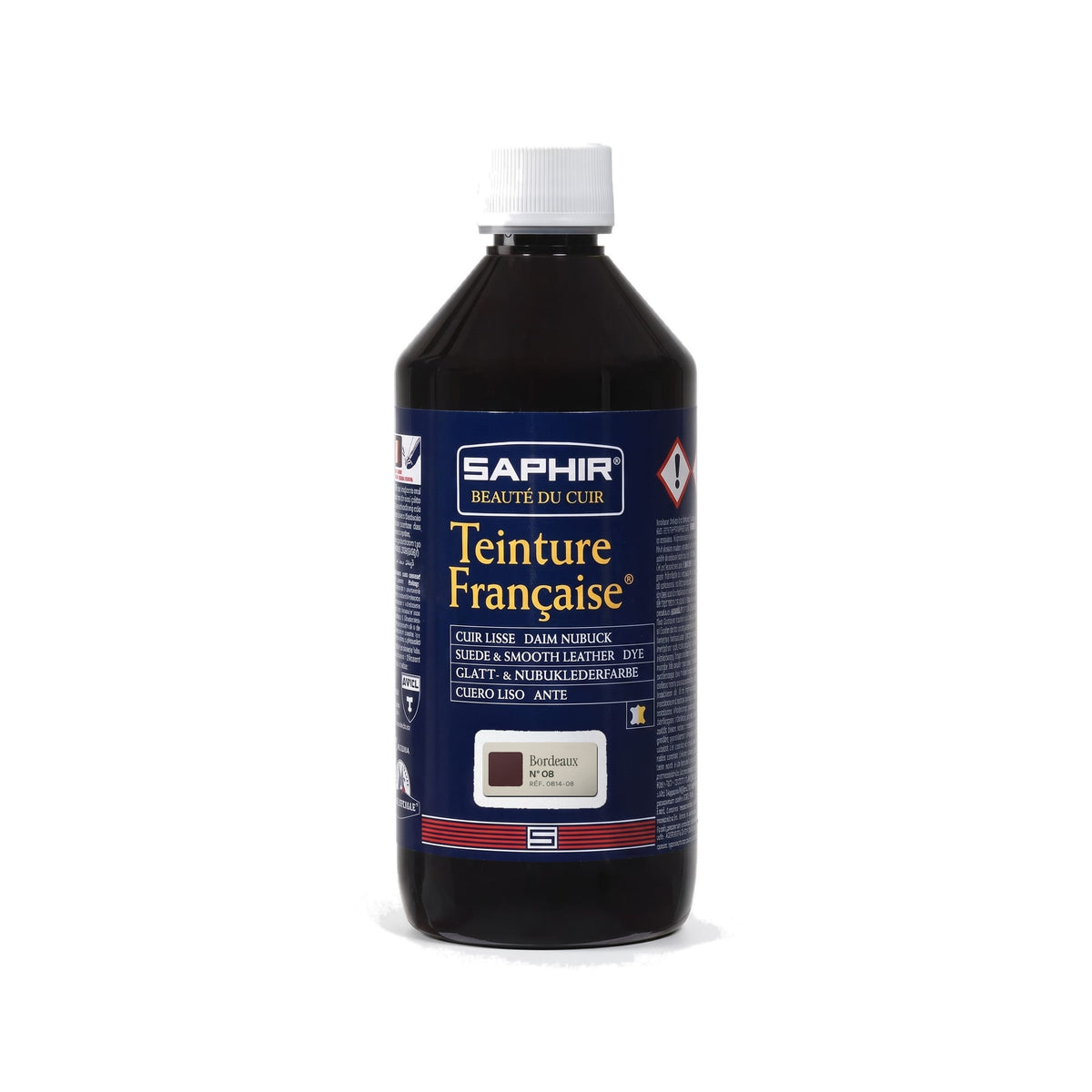 Teinture Française Saphir Bordeaux, flacon de 500 ml