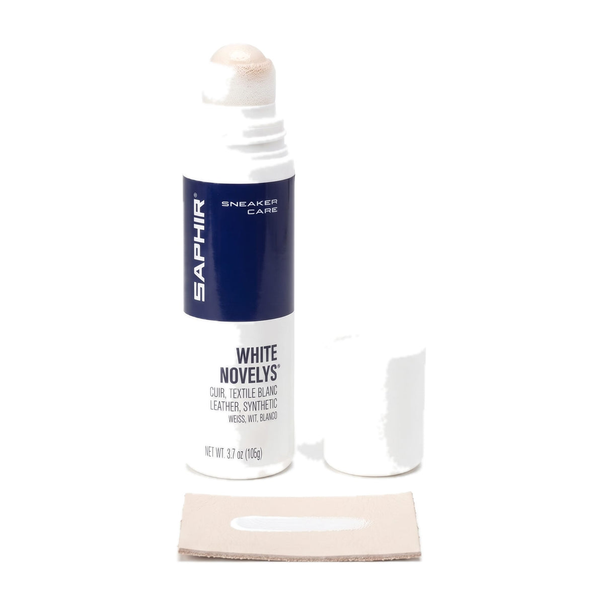 White Novelys Saphir, applicateur mousse découvert