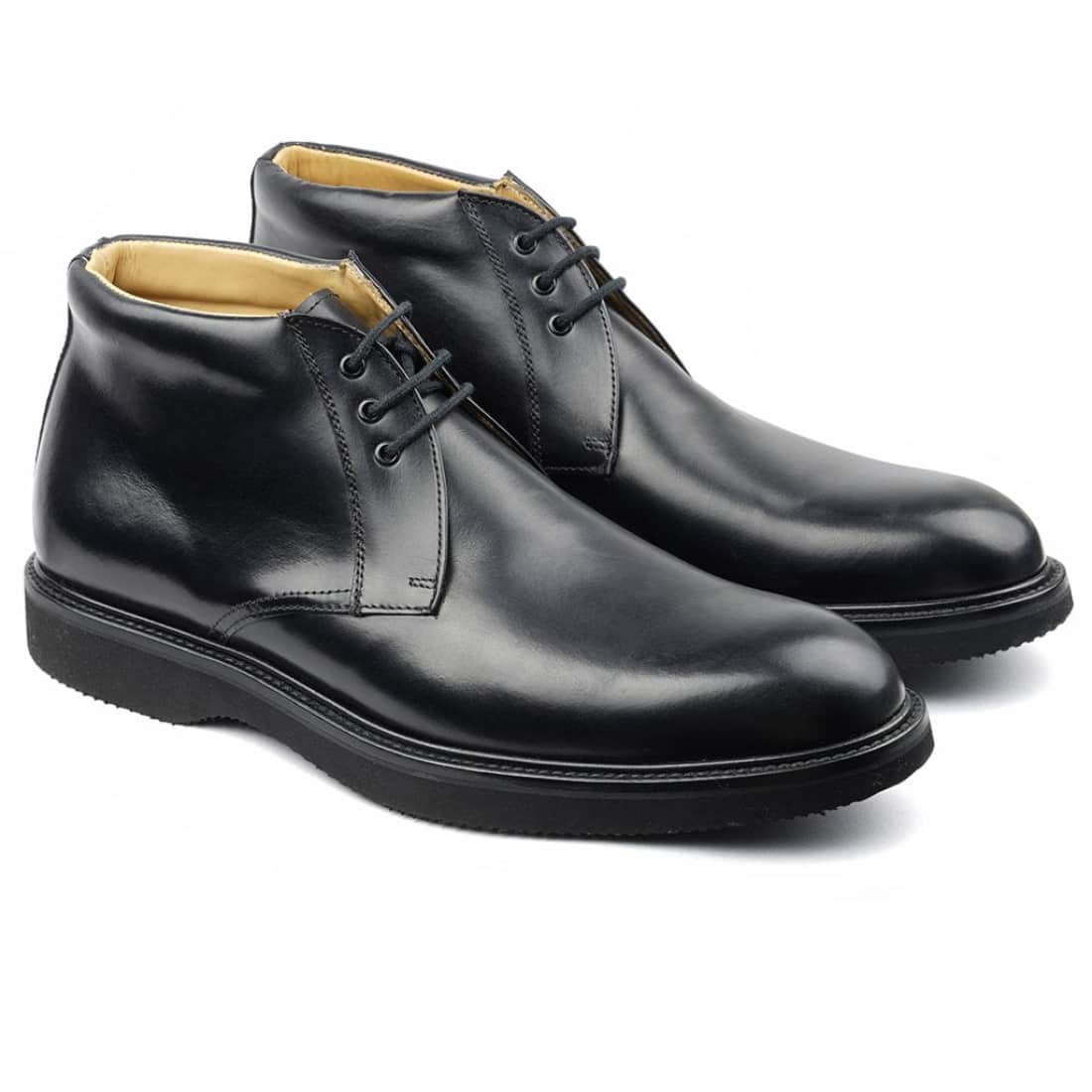 Chukka Boot's Cuir Noir